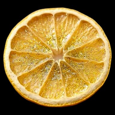 Glittered Lemon